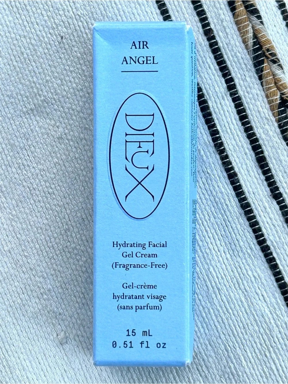 Dieux Air Angel Hydrating Facial Gel Cream Mini 15mL Fragrance Free